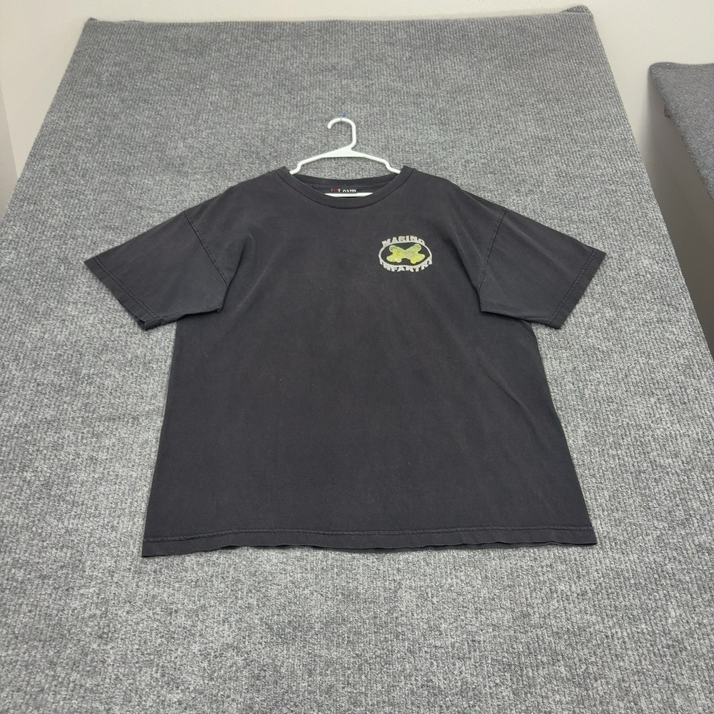 Marino Infantry x Vlone T Shirt Mens L Black Cotton Graphic Streetwear Style